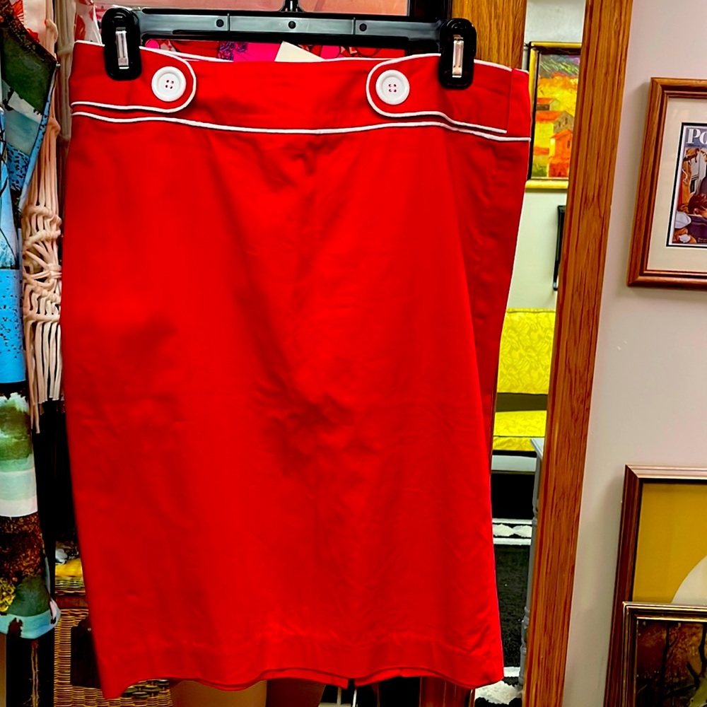 Charlotte Russe 80’s Red Skirt